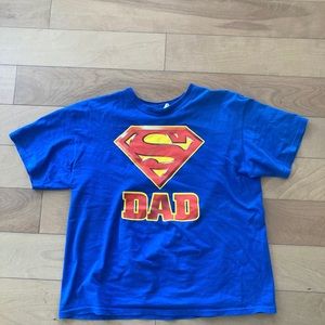 Vintage Superman Dad Shirt